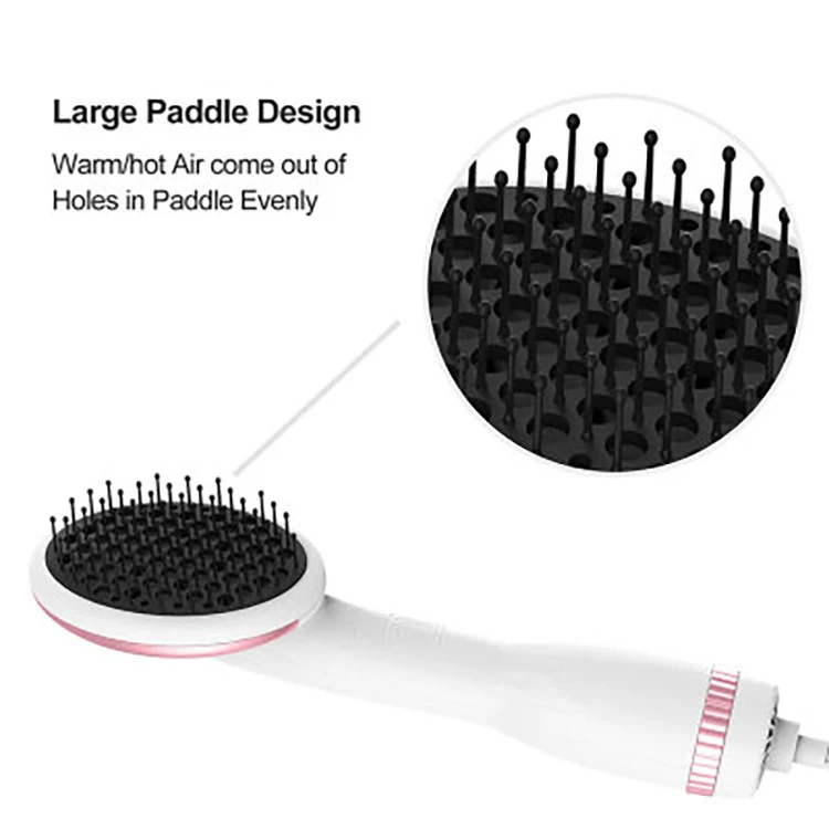 Multifunctional hair dryer straightening comb, dries, straightens and combs your hair, saving time and giving you smooth — photo 2