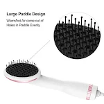 Multifunctional hair dryer straightening comb, dries, straightens and combs your hair, saving time and giving you smooth — photo 2