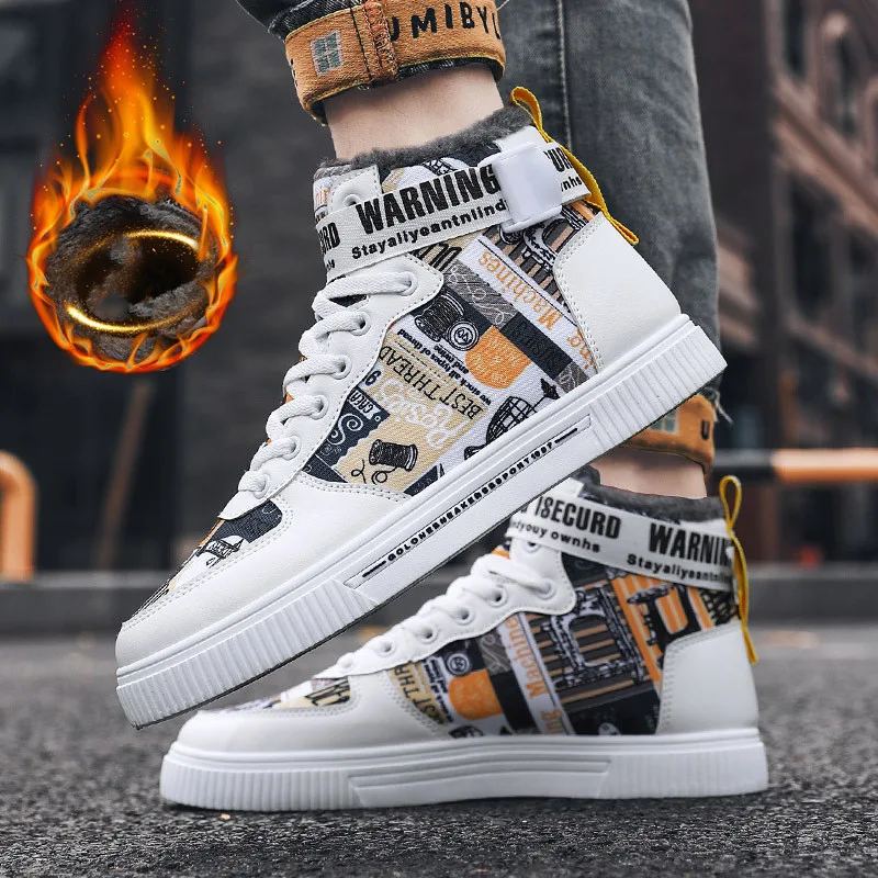 Title 4, Jongens High-Top Plus Kasjmier Katoenen Schoene...