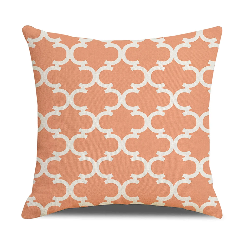 Cross-border Linen Pillowcase, Simple Geometry, Hot Sale for Sofa and Household Items. Enhance your home decor with comf — photo 1