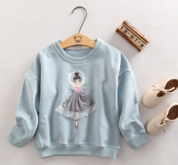 Suéter infantil coreano primavera, novo, com veludo, desenho animado, suéter casual para meninas e meninos, jaqueta esportiva. — foto 2