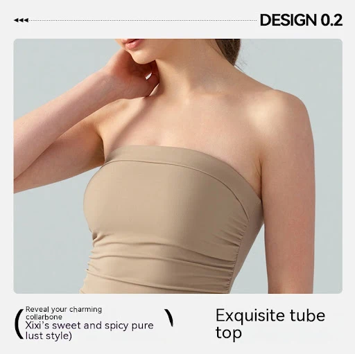 Title 4, Tube Top Underwear Fixed Cup Strapless Outerwea...