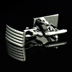Abotoaduras de Metal para Camisas Francesas, Botões de Punho Clássicos, Design Elegante, Ideais para Ocasiões Formais e Presentes. — foto 7