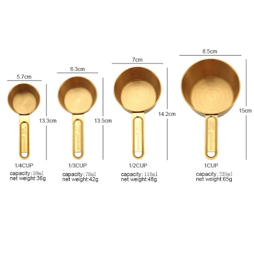 Title 5, Stainless Steel Measuring Spoons, Kitchen Scale...