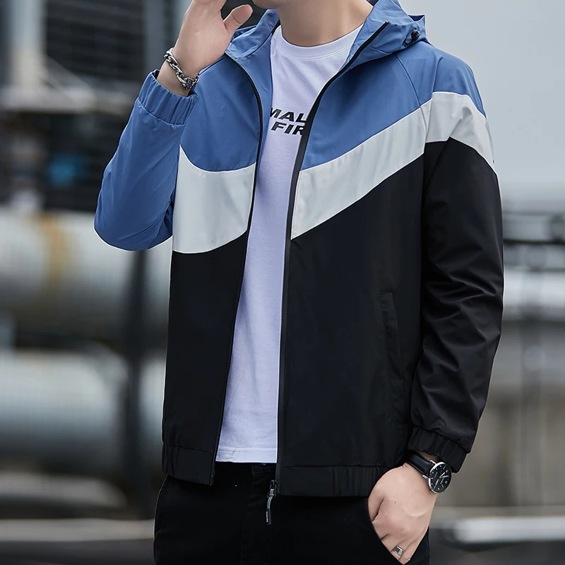 Men's Thin Hooded Coat Trendy Brand Perfect for Everyday Wear and a Modern Look Lightweight and Comfortable Design Super — photo 2