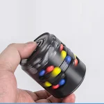 Cube Top Magic Colorful Beans Finger Spinning Relieves Stress Fun Puzzle Game for Anxiety Relief and Relaxation — photo 9