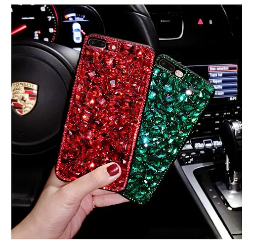 Title 6, New Full Diamond Rhinestone Gem Phone Case, All...