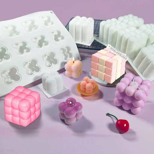 Title 4, Mousse Cake Mold for Aromatherapy Candles and D...