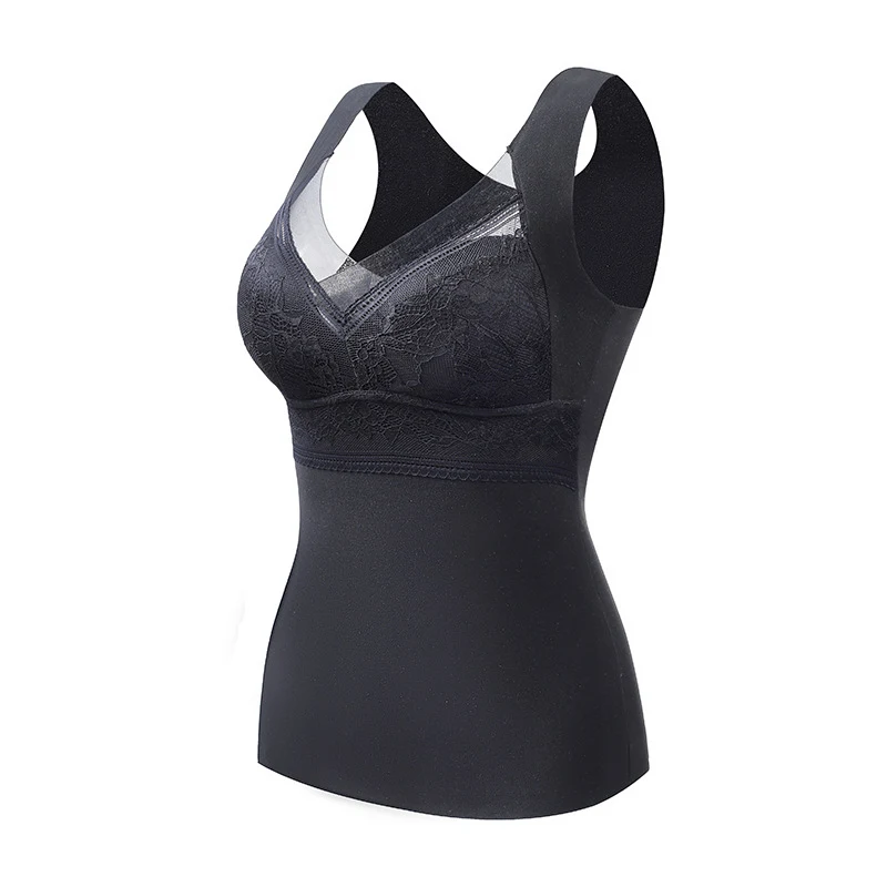 Title 6, New Thermal Vest Female Heating Double-sided Br...