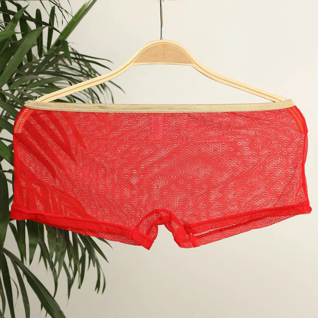 Atmungsaktive transparente Mesh-Boxershorts für Herren mit niedrigem Bund. Maximaler Tragekomfort und optimales Klima, perfekt für jeden Tag. — foto 2