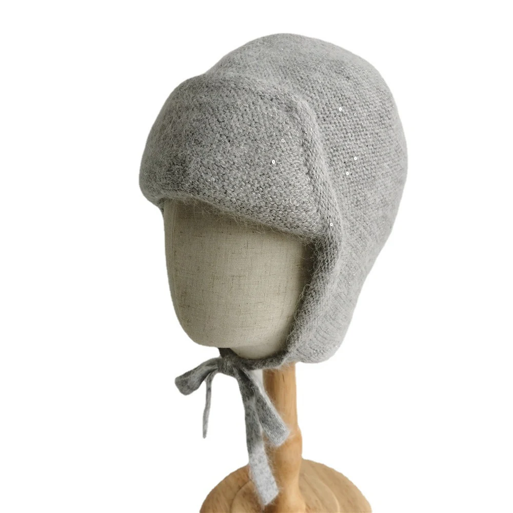Title 3, Womens Autumn And Winter Warm Rabbit Fur Sequi...