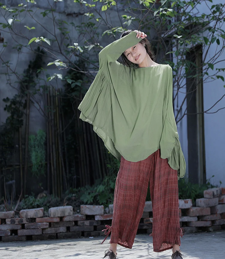 Title 11, Summer Irregular Hem Smooth Pullover T-shirt Tops
