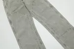 Amerikaanse retro denim broek voor heren. Klassieke stijl en comfortabele pasvorm. Perfect voor een casual of stijlvolle look. Een tijdloze keuze. — foto 14