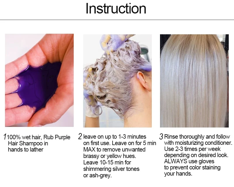 Title 6, Shampoo Grigio-Giallo Post-Tinta, Protezione de...