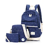 Mochila Escolar 5 Peças para Meninos e Meninas Ideal para Viagens Resistente Confortável e Organizada Perfeita para Escola e Aventuras Leve Tudo com Estilo — foto 2