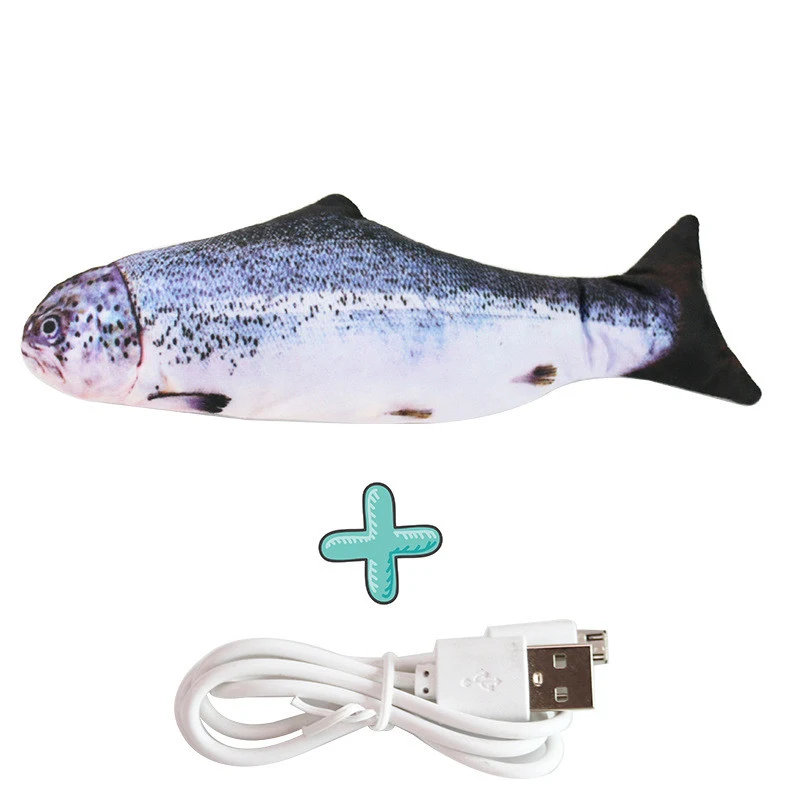 Brinquedo interativo para gatos, quebra-cabeça divertido em forma de peixe, estimula a brincadeira e o raciocínio felino. — foto 2