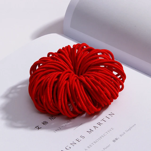 Elásticos de nylon que não machucam a cor do cabelo infantil, ideais para crianças, macios e seguros para penteados e cores. — foto 8