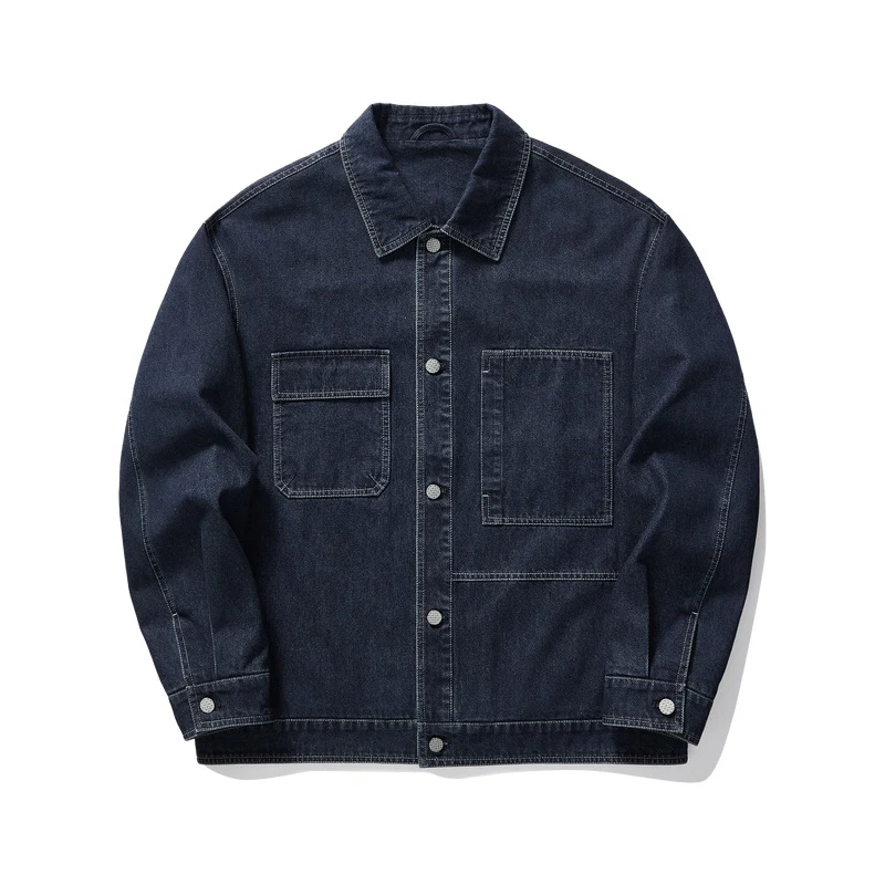 Title 9, Pocket Decorative Lapel Mens Jacket