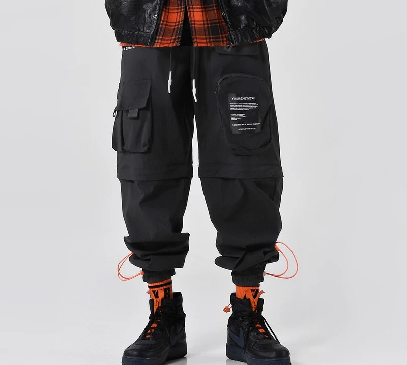 Title 5, Three-dimensional multi-pocket loose workwear c...