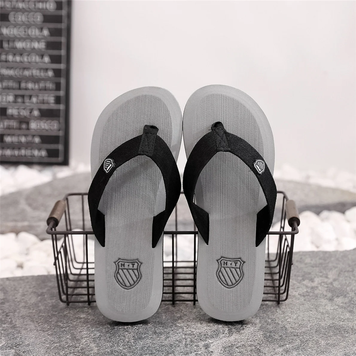 Summer Flip-flops Men's Xiaobei Style Leisure Flip-flops Cross-border Beach Shoes Men's Sandals for ultimate comfort and — photo 15