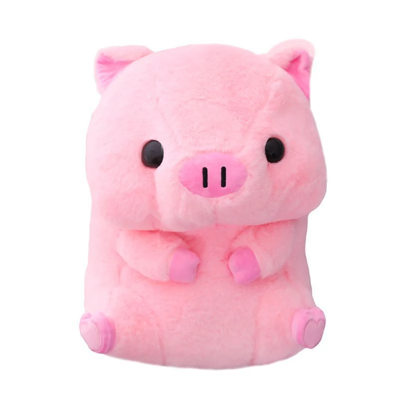 Cute powder sitting big head blessing pig. Bring good luck and smiles with this adorable pig figurine. Perfect gift and — photo 4