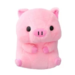 Cute powder sitting big head blessing pig. Bring good luck and smiles with this adorable pig figurine. Perfect gift and — photo 4