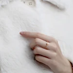 Anello giapponese di lusso in argento sterling squisito. Eleganza senza tempo e design unico per un tocco di raffinatezza. Un gioiello prezioso. — foto 5