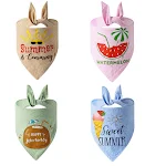 Sucado Dog Bandana Personalized Polyester Spring Summer Soft Dogs Scarf for Pet Accessories Fabric Bibs Bandages — photo 6