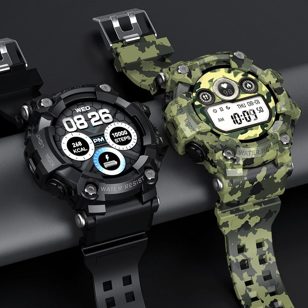 Title 3, T6 Tactical Rugged Smart Watch Bracelet Waterpr...