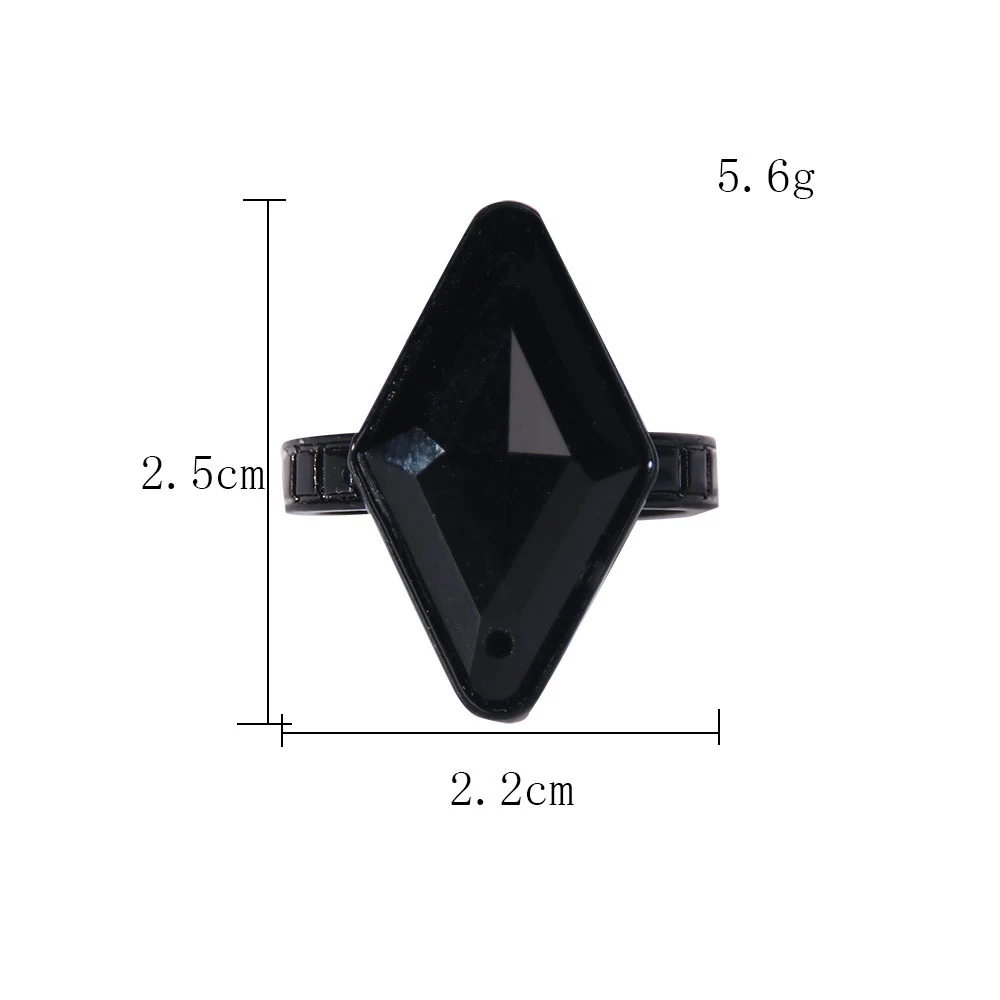 Conjunto Anel Exquisito Preto de Nogueira Design elegante de anéis pretos para casais. Um presente sofisticado feito com madeira de nogueira. — foto 1