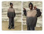 Moletom com capuz degradê de duas cores e efeito desgastado. Conforto e estilo para uso casual e diário. Perfeito para diversas ocasiões. — foto 13