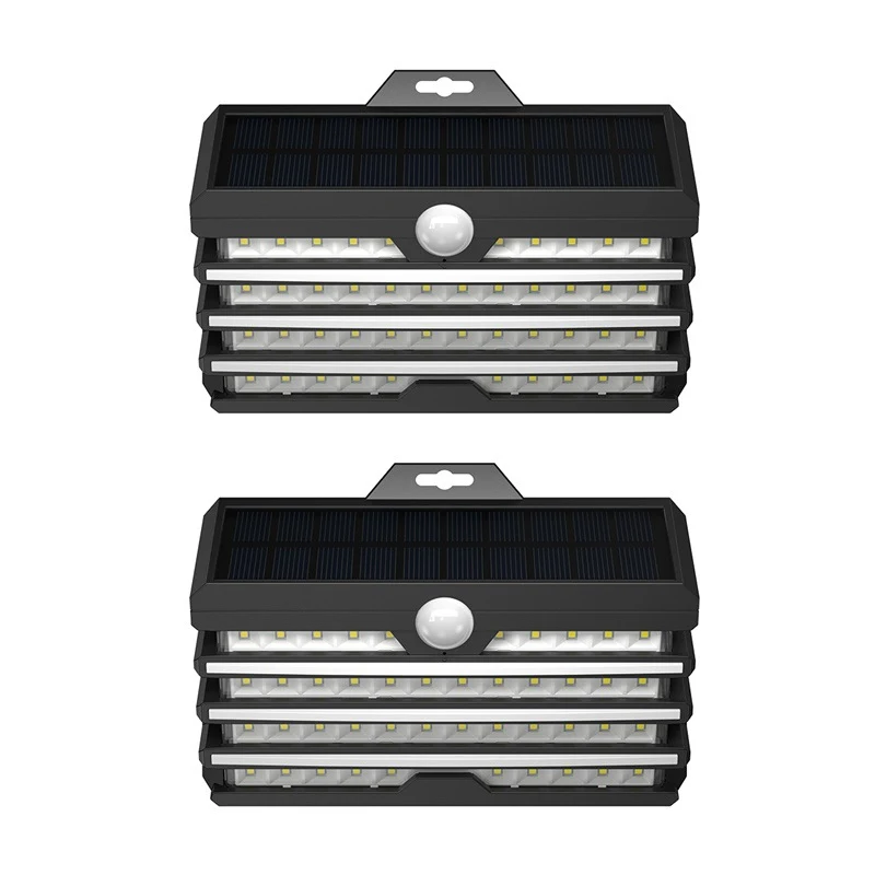 Luminária de parede LED com sensor de indução do corpo humano para exteriores. Iluminação inteligente, ativa com movimento, ideal para segurança e economia de energia. — foto 1