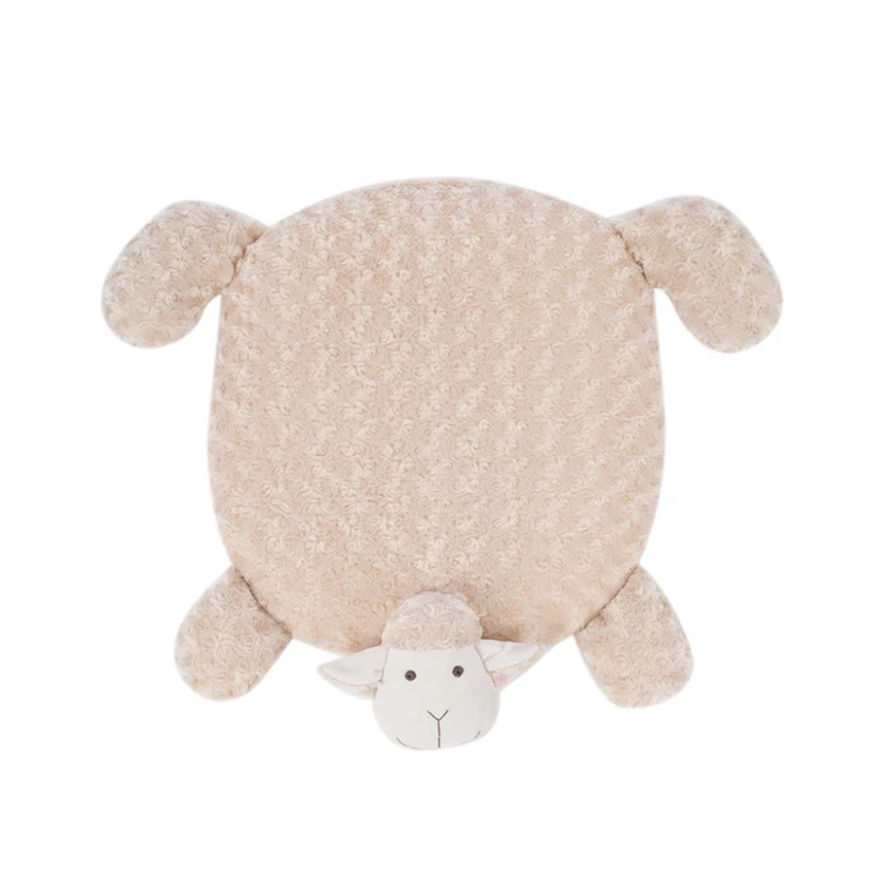 Super Cute Sheep Creative Carpet Home Pet Cartoon Entry Pad Sofa Cushion Warm Foot Floor Mat Home Decor for Cozy and Sty — photo 1