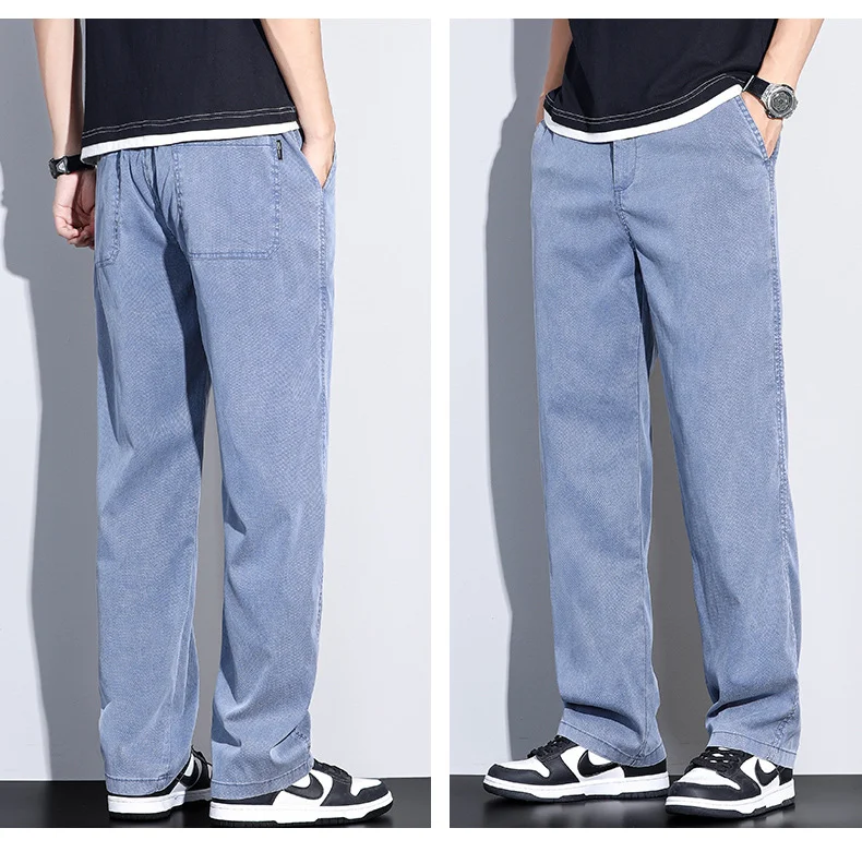 Title 10, Mens Casual Straight-leg Summer Loose Thin Ice...