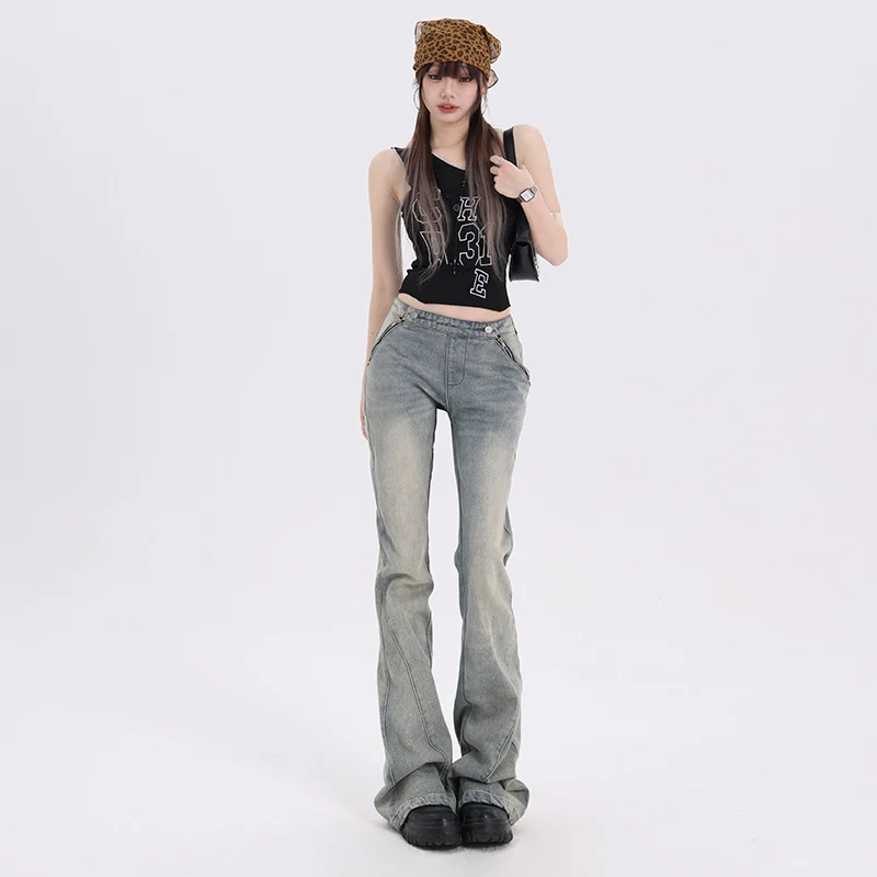 Stylish American Skinny Jeans For Women. Flattering fit, comfortable wear, perfect for everyday outfits and creating a c — photo 5