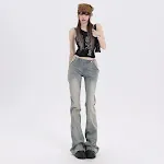 Stylish American Skinny Jeans For Women. Flattering fit, comfortable wear, perfect for everyday outfits and creating a c — photo 5