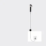 Wireless Wall Lamp for Bedroom Bedside Long Light Luxury Rechargeable Lamp. Enjoy elegant lighting without wiring hassle — photo 6