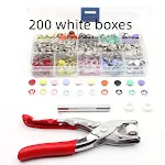 200 white boxes