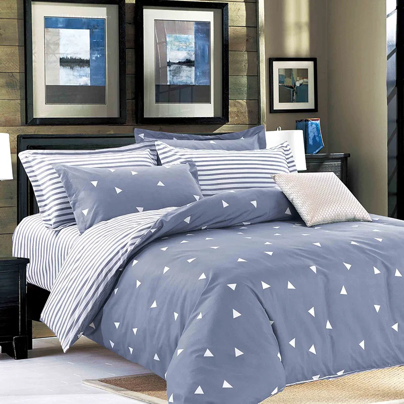 Jogo de cama Aloe Cotton de quatro peças para casa Têxtil de três peças Conforto e suavidade para noites tranquilas e um sono revigorante — foto 7