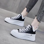 New Student Thick Bottom Muffin Shoes Autumn Comfortable All-Day Wear Stylish Modern Design Perfect for School Everyday — photo 1