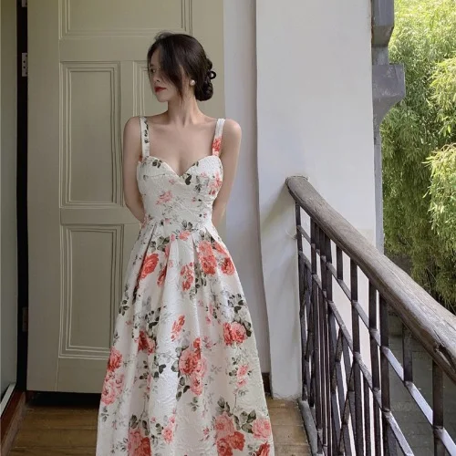 Title 8, Womens High Waist Slimming Floral V-neck Sleev...