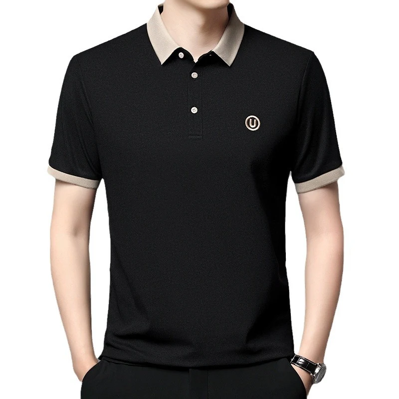 Fashion Personality Men's Short-sleeved Casual T-shirt. Comfortable and stylish for everyday wear. Perfect for a relaxed — photo 2