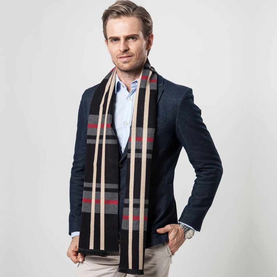 Title 4, Classic vertical striped plaid casual collar sh...