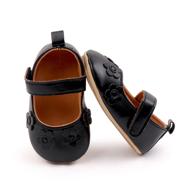 Title 6, Flower Baby Soft Bottom Non-slip Toddler Shoes,...