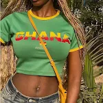 Retro Street European And American Style Women's Letter T-shirt Comfortable and Trendy Design for a Casual and Modern Ev — photo 1