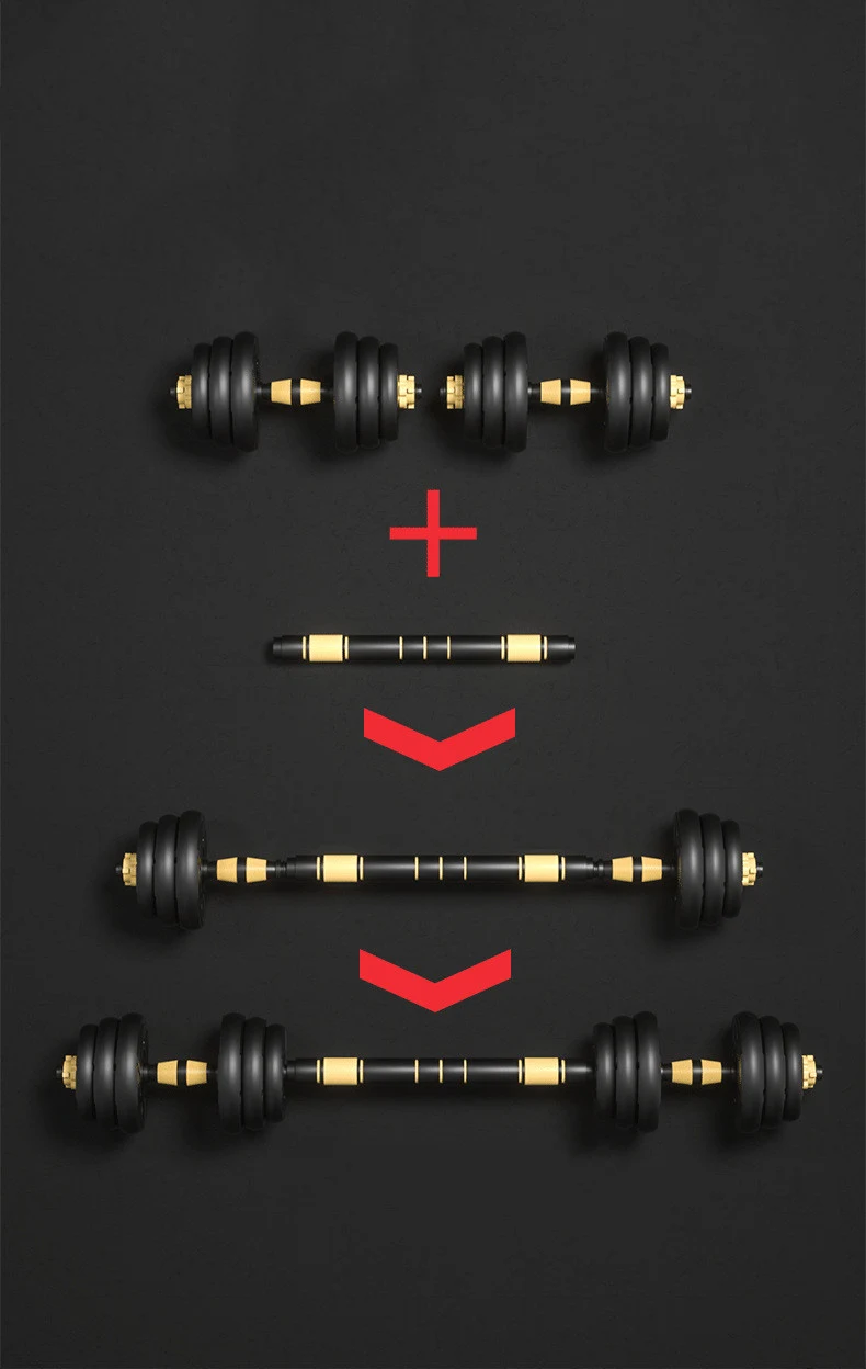 Title 5, Home fitness dumbbell set with environmentally ...
