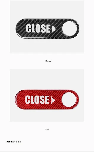 Title 5, Electric Trunk Button with Post-It Note Interio...