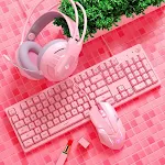 Keyboard mouse headset