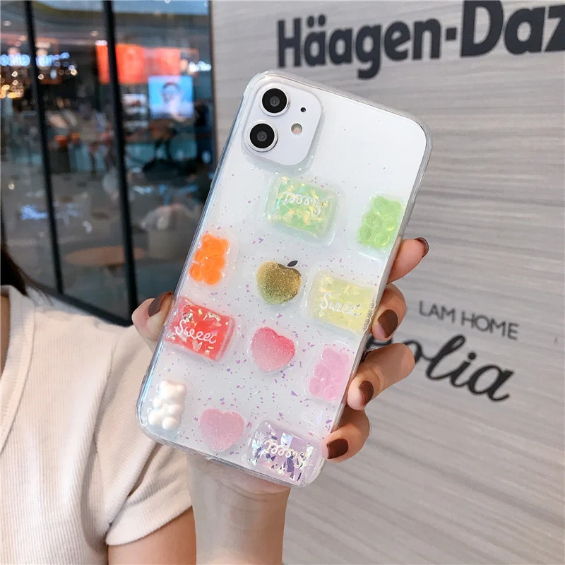 Title 2, Mobile Phone Glue Candy Transparent Case offers...