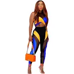 L313 Yellow And Blue Stitching
